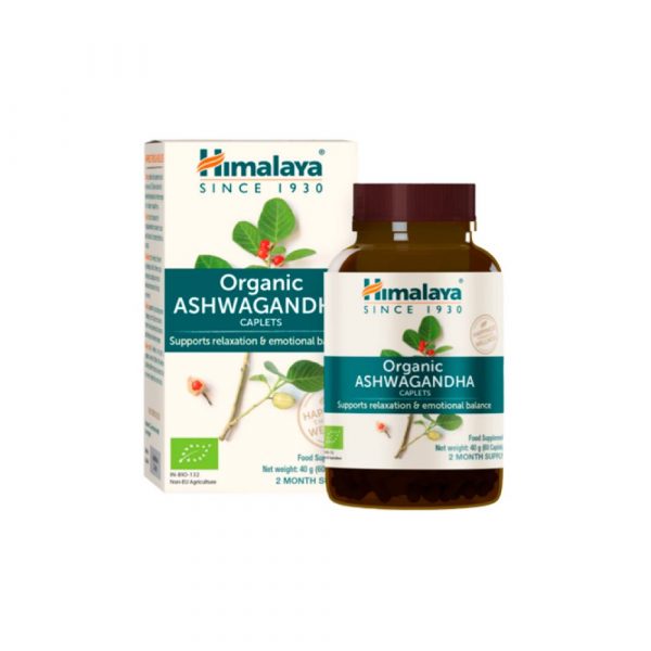 ashwagandha organico da marca Himalaya