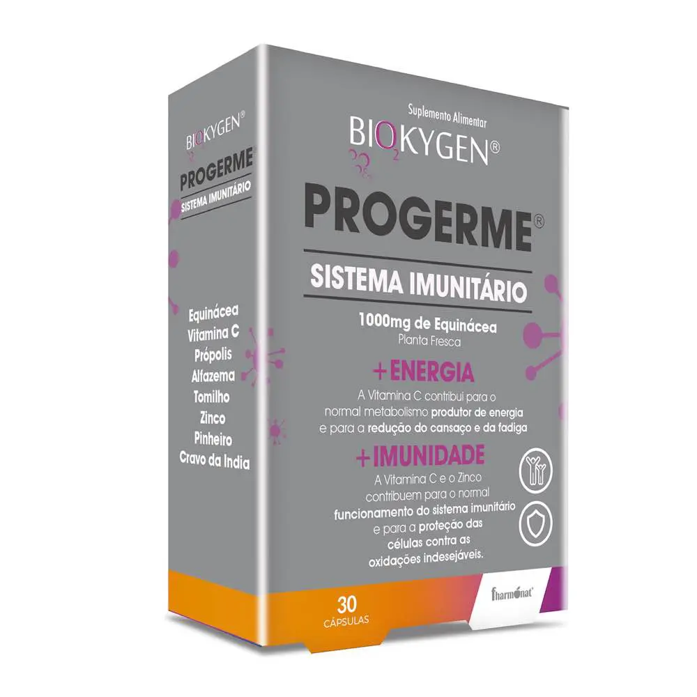 Biokygen Progerme 30 cápsulas - Lifenatura