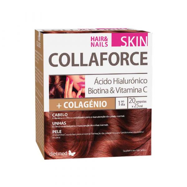 Collaforce skin unhas e cabelo