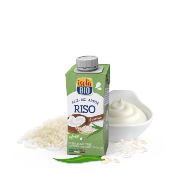 Creme de Arroz para cozinha da Isola Bio