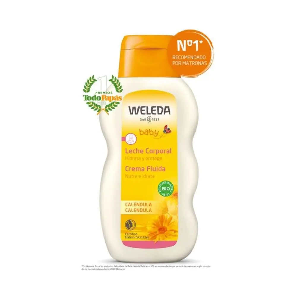 BAÑO DE CREMA DE CALÉNDULA PARA BEBÉ WELEDA 200 ml