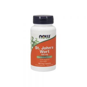 St. John´s Wort 300 mg 100 cápsulas vegetais - Now