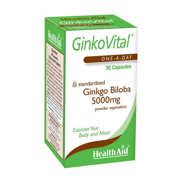 Ginkgo vital da marca Health Aid