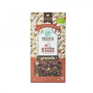 Granola da Trinca de Arando e Coco.