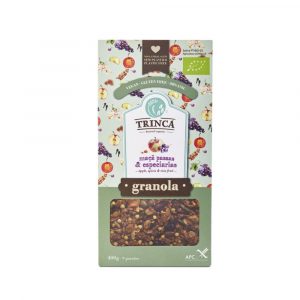 Granola de Maçã e Passar da marca Trinca