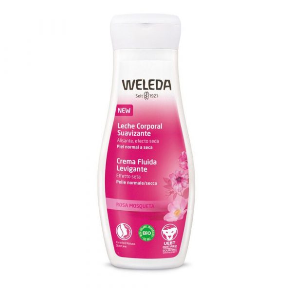 Leite Corporal Suavizante de Rosa Mosqueta 200 ml - Weleda