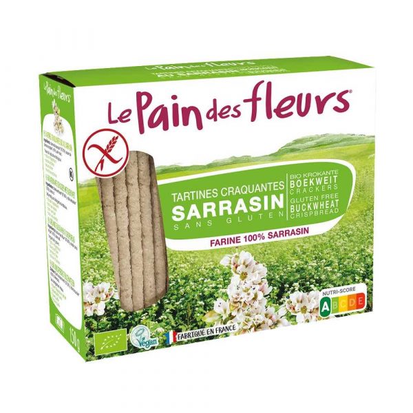 Tostas de Trigo Sarraceno da marca Le Pain des Fleurs