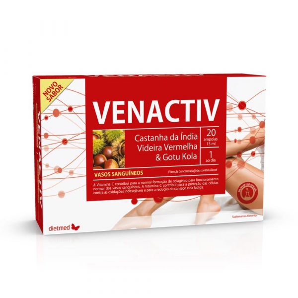 Venactiv em ampolas da Dietmed