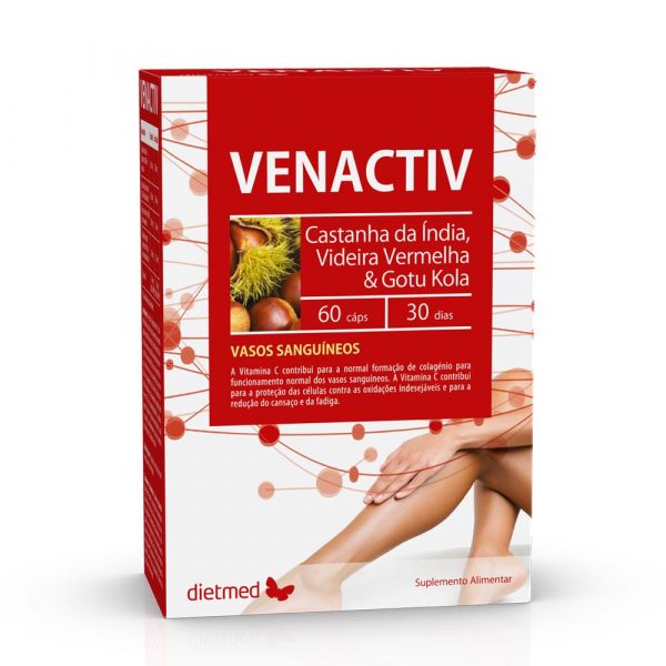 Venactiv em cápsulas da dietmed