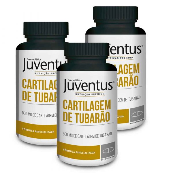 Pack de Cartilagem de Tubarão em comprimidos da Juventus