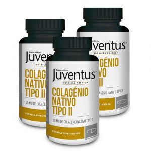 Pack de Colagénio Tipo II em comprimidos da Juventus