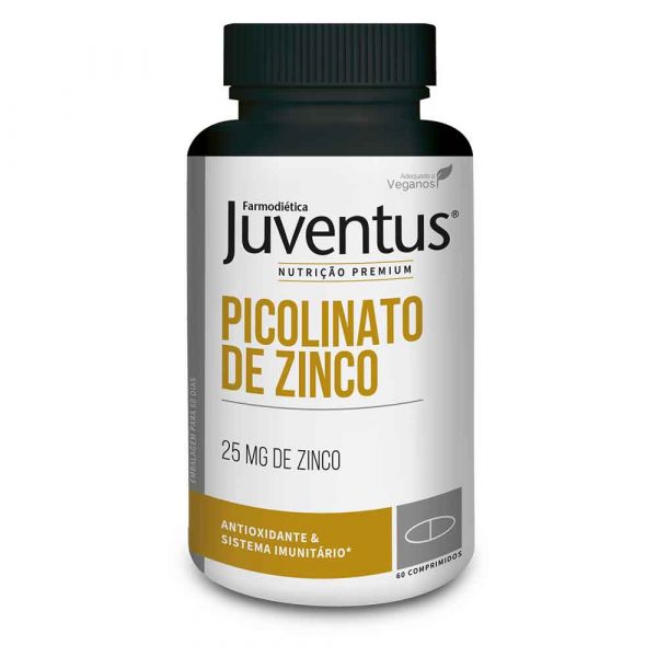 Picolinato de Zinco em comprimidos da Juventus