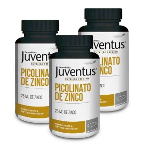 Pack de Picolinato de Zinco em comprimidos da Juventus