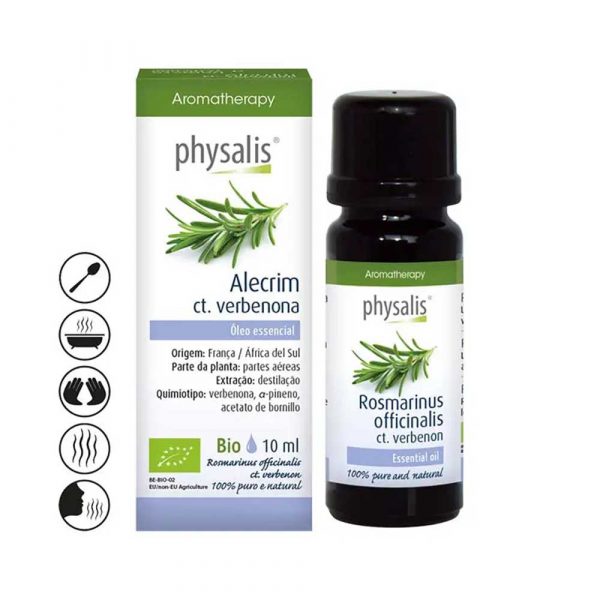 Aceite esencial de romero Ct. Verbenona Bio 10ml - Physalis