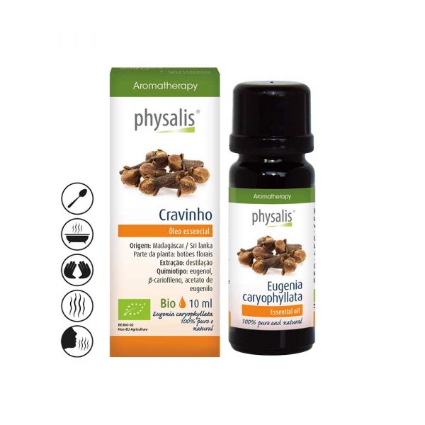 Óleo Essencial de Cravinho Bio 10ml - Physalis