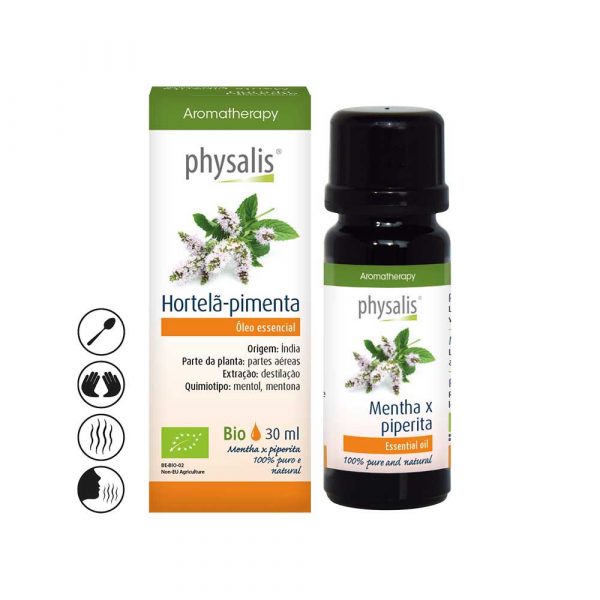 Óleo Essencial de Hortelã Pimenta Bio 30ml - Physalis