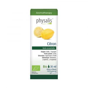 Óleo Essencial de Limão Bio 30ml - Physalis