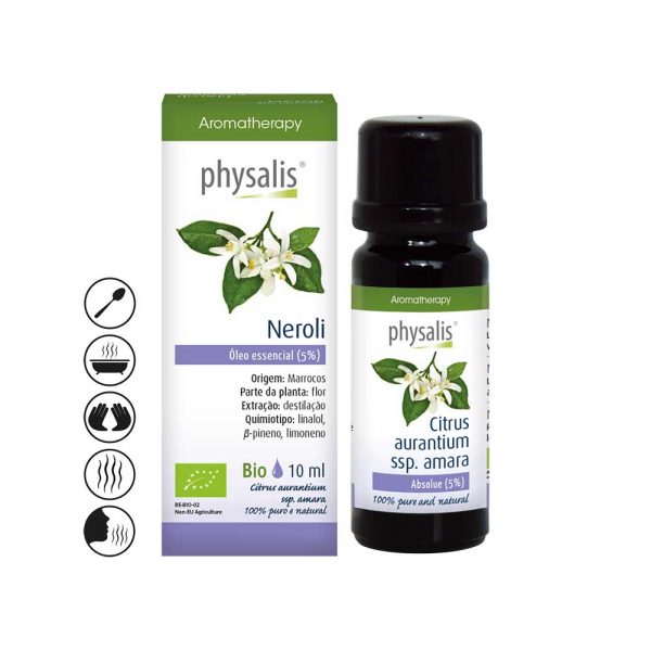 Óleo Essencial de Néroli Bio 10ml - Physalis