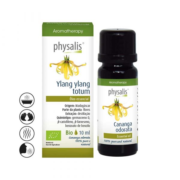 Óleo Essencial de Ylang Yalng Bio 10ml - Physalis