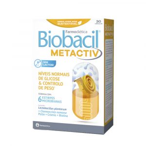 Biobacil Metactiv 30 Cápsulas - Farmodiética
