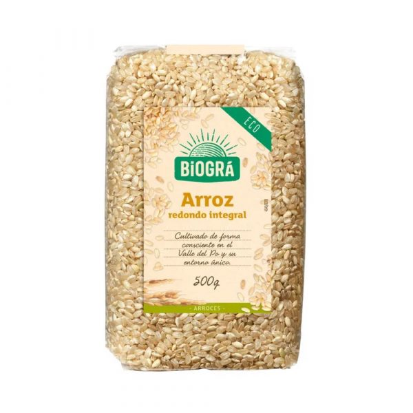 Arroz redondo integral Biográ