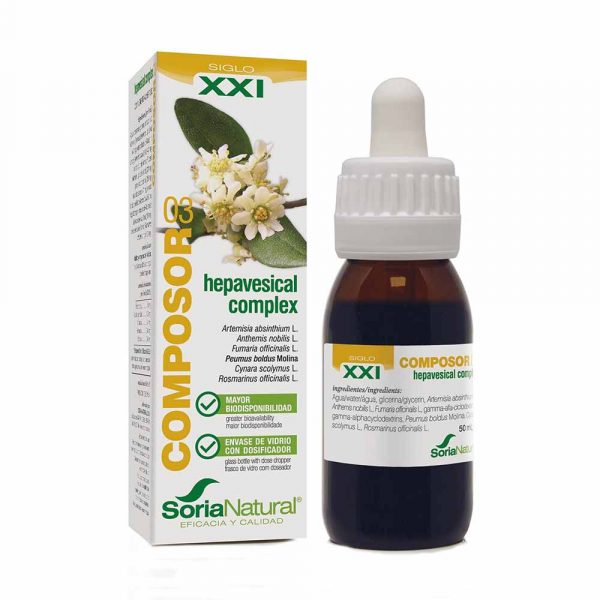 Composor 03 Hepavesical 50ml - Soria Natural