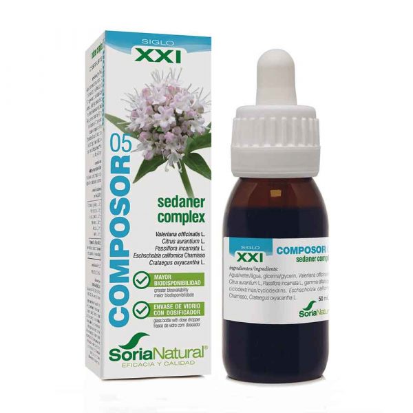 Composor 05 Sedaner 50ml - Soria Natural