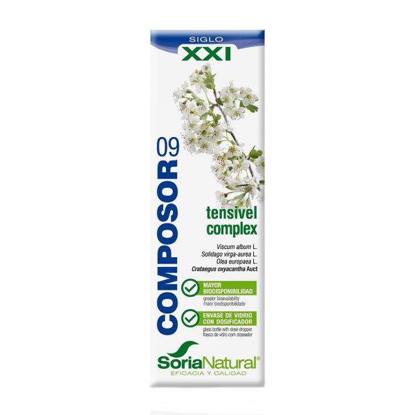 Composor 09 Tensivel 50ml - Soria Natural