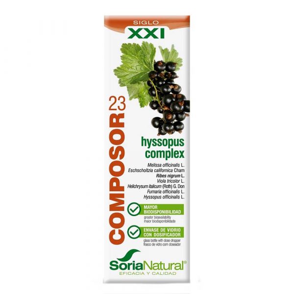 Composor 23 Hyssopus 50ml - Soria Natural