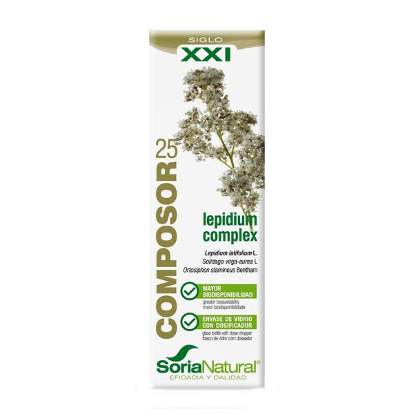 Composor 25 Lepídio 50ml - Soria Natural