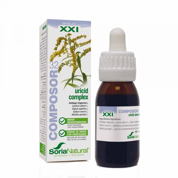 Composor 32 Uricid 50ml - Soria Natural