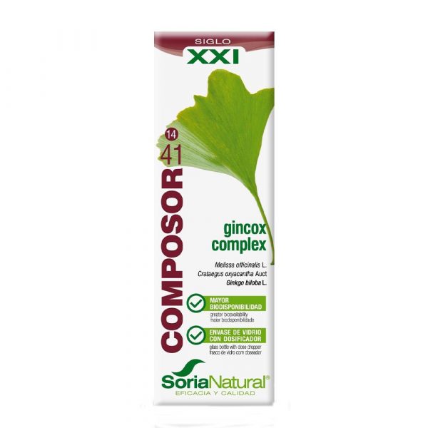 Composor 41 Gincox 50ml - Soria Natural