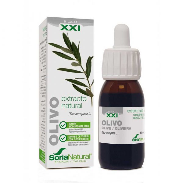 Extracto de Oliva 50ml - Soria Natural