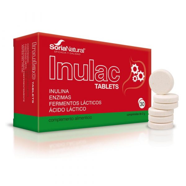 inulac comprimidos marca soria natural