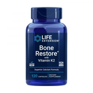 Bone restore com vitamina k2 da marca Life Extension