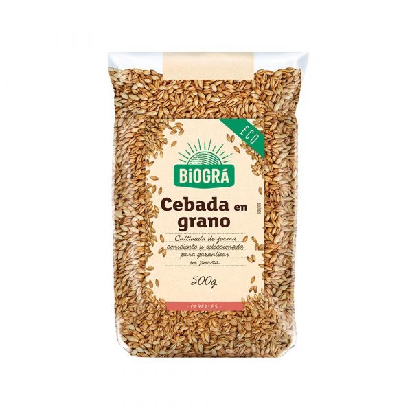 Cebada en grano de la marca Biogra