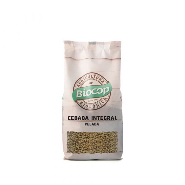 Cevada integral da marca Biocop