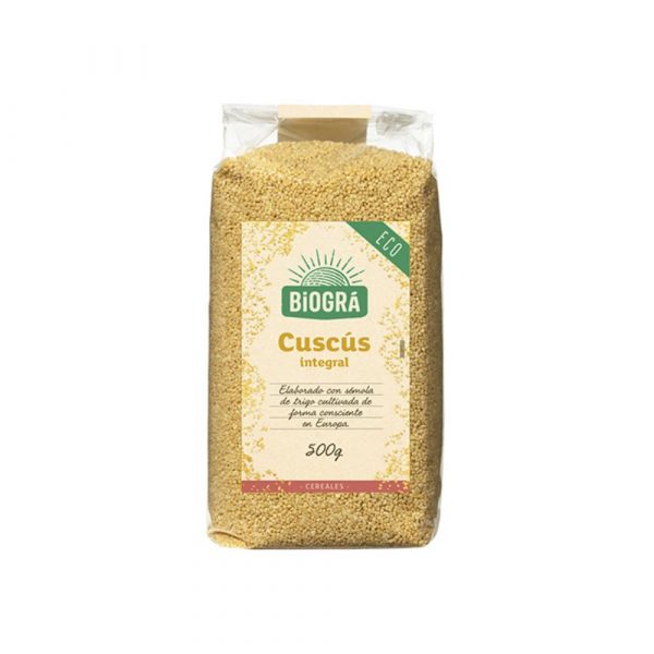 Couscous integrais da marca Biográ