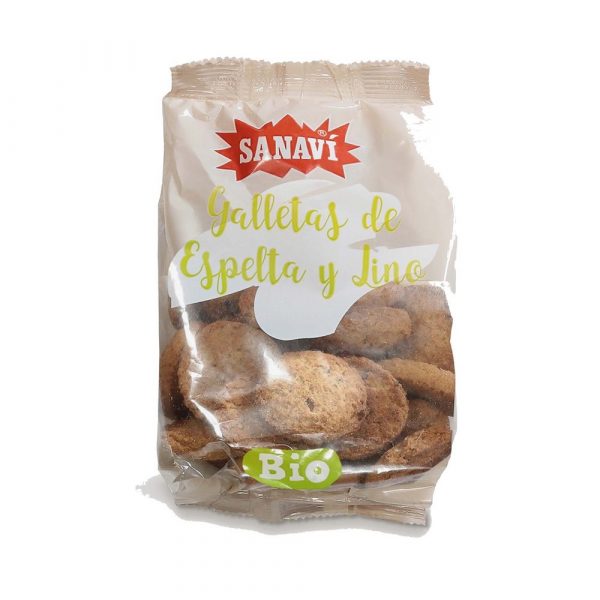 biscoitos de espelta e linhaça