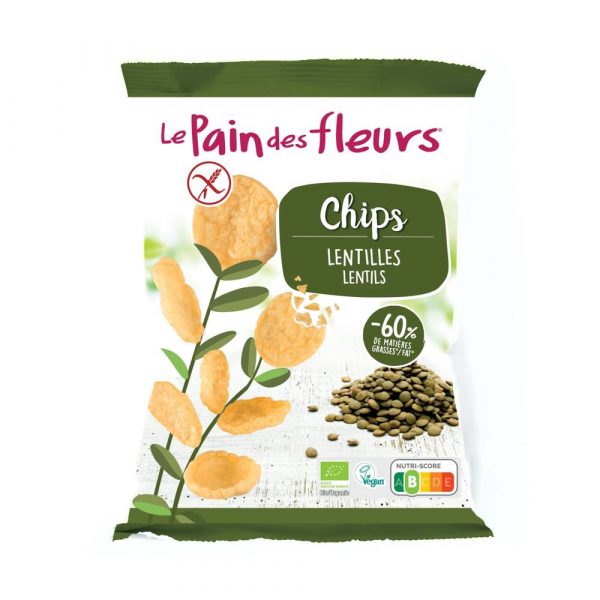 Chips de lentejas de Le Pain des Fluers