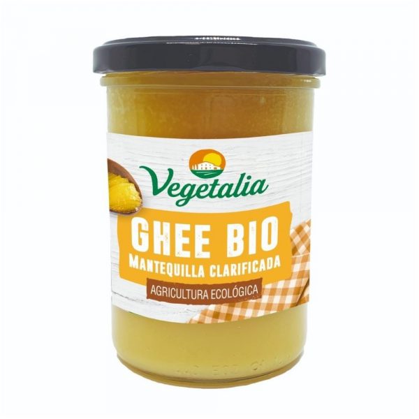 manteiga ghee de 450g de vaca da marca vegetalia