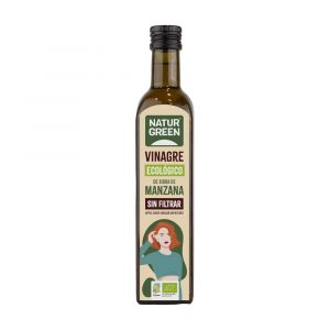 vinagre de sidra de manzana sin filtrar de naturgreen