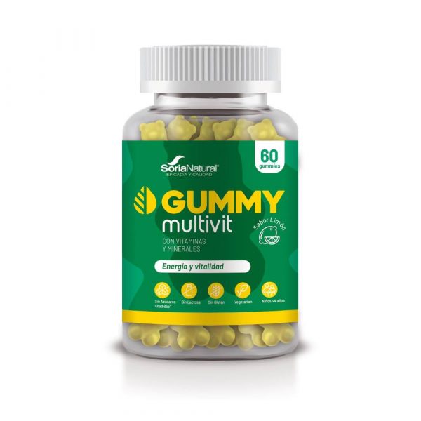 Gummies multivit da marca Soria Natural